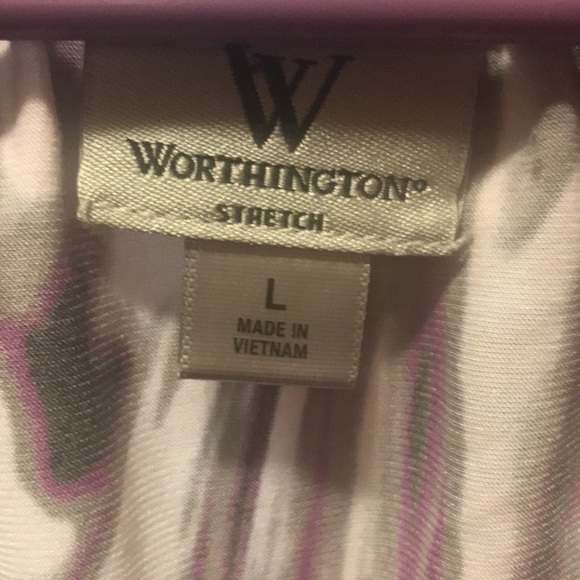 Purple Zebra Blouse - Picture 4 of 4